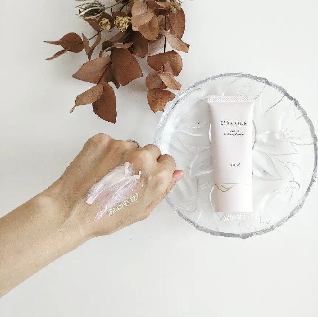コンフォート メイククリーム〈色つき美容クリーム〉/ESPRIQUE/化粧下地を使ったクチコミ(3枚目)