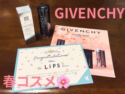ランテルディ・リップスティック/GIVENCHY/口紅を使ったクチコミ(1枚目)