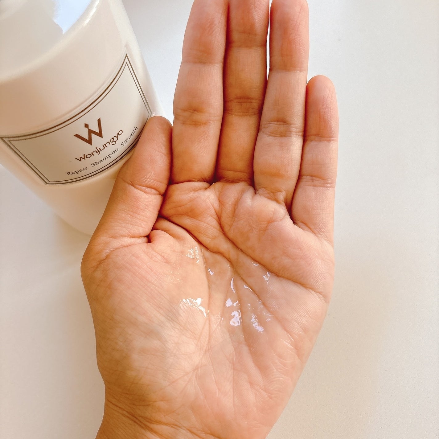 ウォンジョンヨ リペアシャンプー スムース/リペアトリートメント スムース/Wonjungyo/市販シャンプーを使ったクチコミ(3枚目)