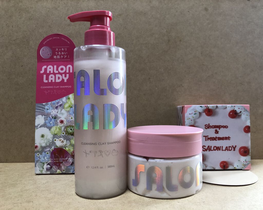サロンレディ クレンジングクレイシャンプー/SALON LADY/市販シャンプーを使ったクチコミ（1枚目）