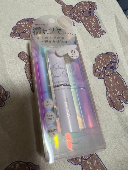 シアーグロウスティック ハイライト/ミゼルエディ/スティックハイライトを使ったクチコミ(1枚目)