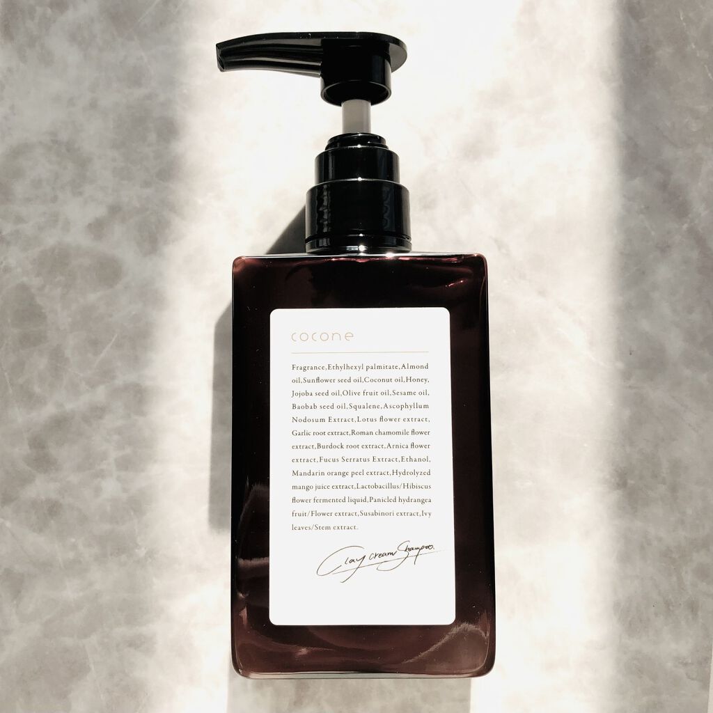 クレイクリームシャンプー(モイスト)/cocone/市販シャンプーを使ったクチコミ(1枚目)