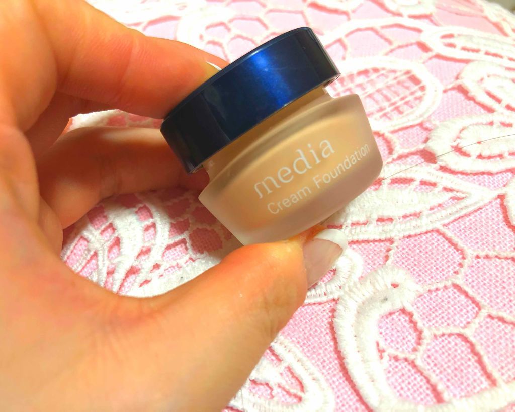 クリームファンデーション〈ミニ〉/media/クリーム・エマルジョンファンデーションを使ったクチコミ(1枚目)