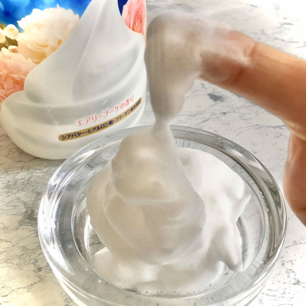 バウンシア ボディソープ エアリーブーケの香り/Bouncia/ボディソープを使ったクチコミ（3枚目）