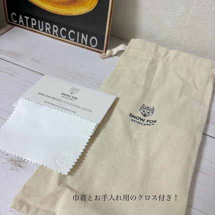 プレミアム FOXカッサ ウッド ヘアブラシ/SNOW FOX SKINCARE/メイクブラシを使ったクチコミ(4枚目)