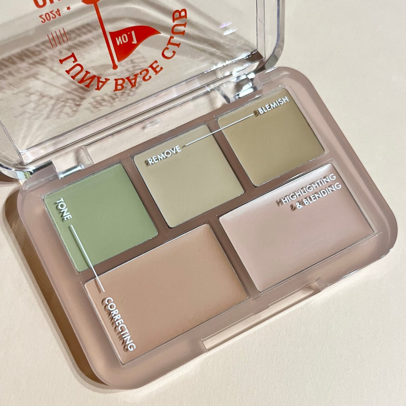 コンシールブレンダーパレット/LUNA/パレットコンシーラーを使ったクチコミ(2枚目)