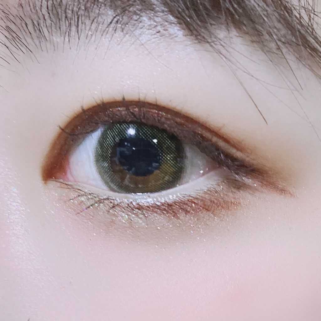 リキッド グリッター シャドウ/rom&nd/グリッターを使ったクチコミ（2枚目）