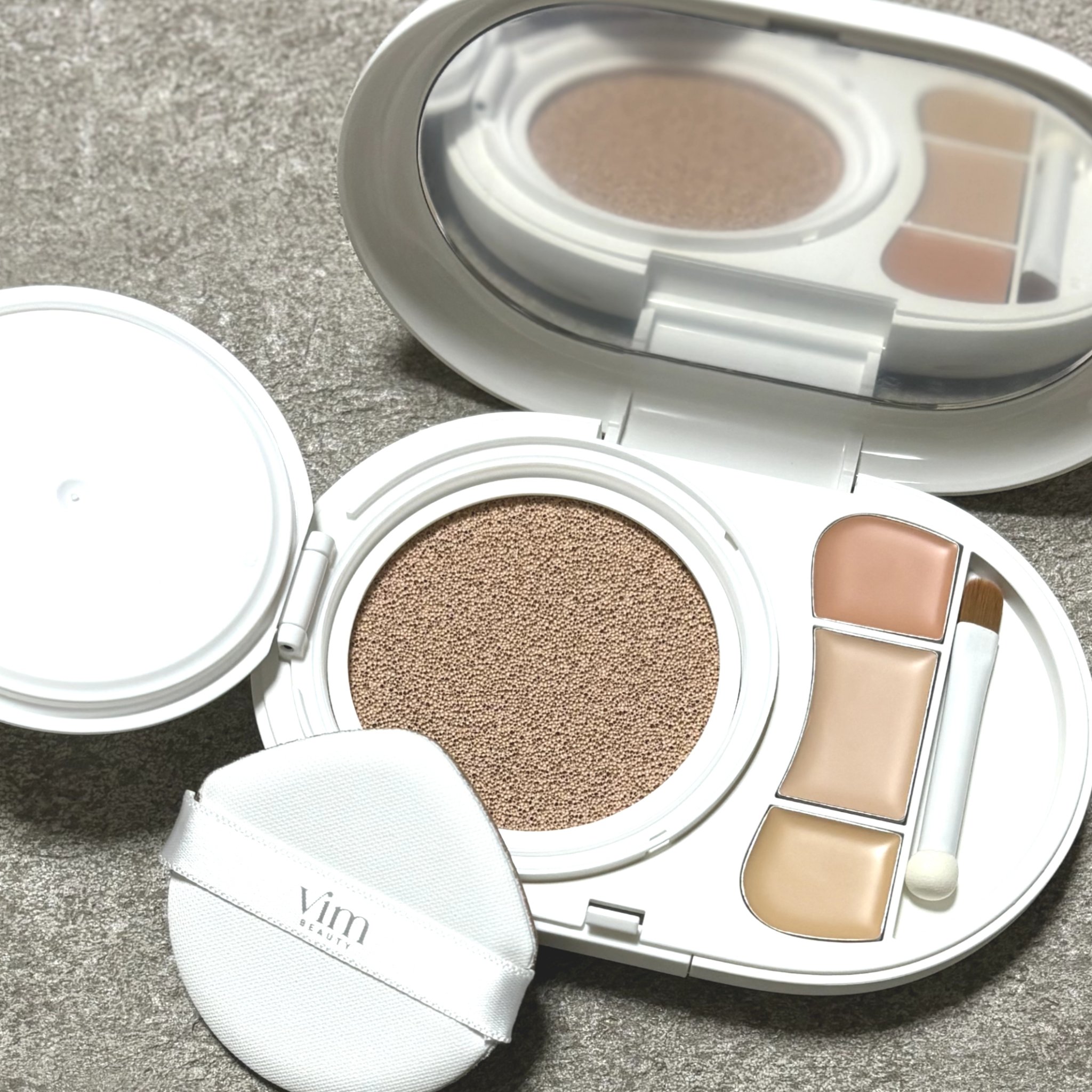 effect like finish foundation kit/vim BEAUTY/メイクアップキットを使ったクチコミ（1枚目）