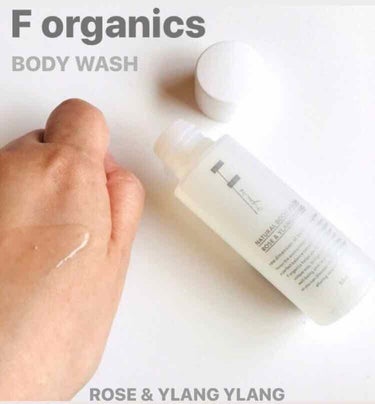 BODY WASH ROSE＆YLANG YLANG 50ml/F organics(エッフェ オーガニック)/ボディソープを使ったクチコミ（1枚目）