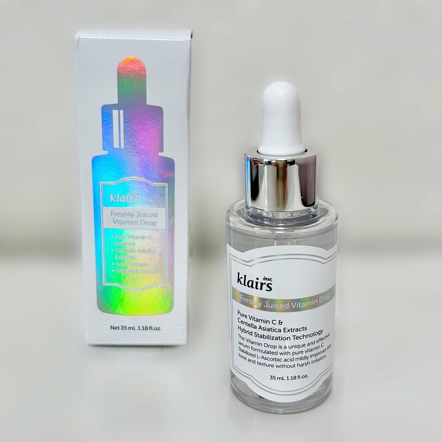 フレッシュリージュースドビタミンドロップ(35ml)/Klairs/美容液を使ったクチコミ(1枚目)