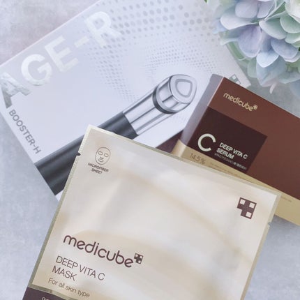 AGE-Rスキンブースターショット/MEDICUBE/美顔器・マッサージを使ったクチコミ(9枚目)