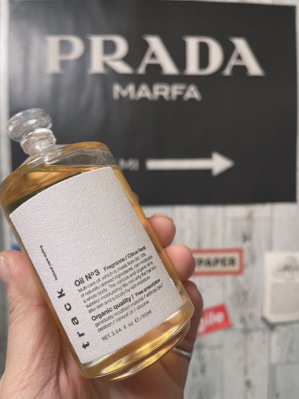 トラック オイル/track/ヘアオイルを使ったクチコミ(1枚目)