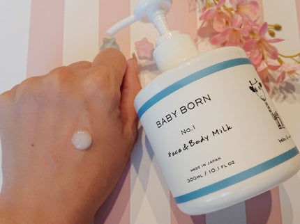 ベビーボーンフェイス&ボディミルク/BABY BORN/ボディミルクを使ったクチコミ(2枚目)