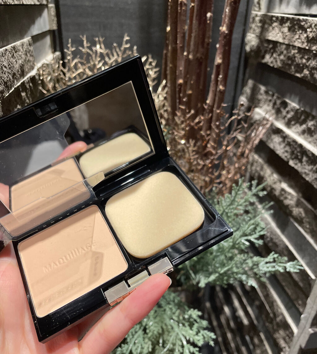 ドラマティックフェイスパウダー 10(レフィル)/マキアージュ/プレストパウダーを使ったクチコミ（1枚目）