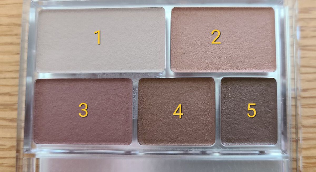 パーフェクトマルチアイズ/キャンメイク/アイシャドウパレットを使ったクチコミ（3枚目）
