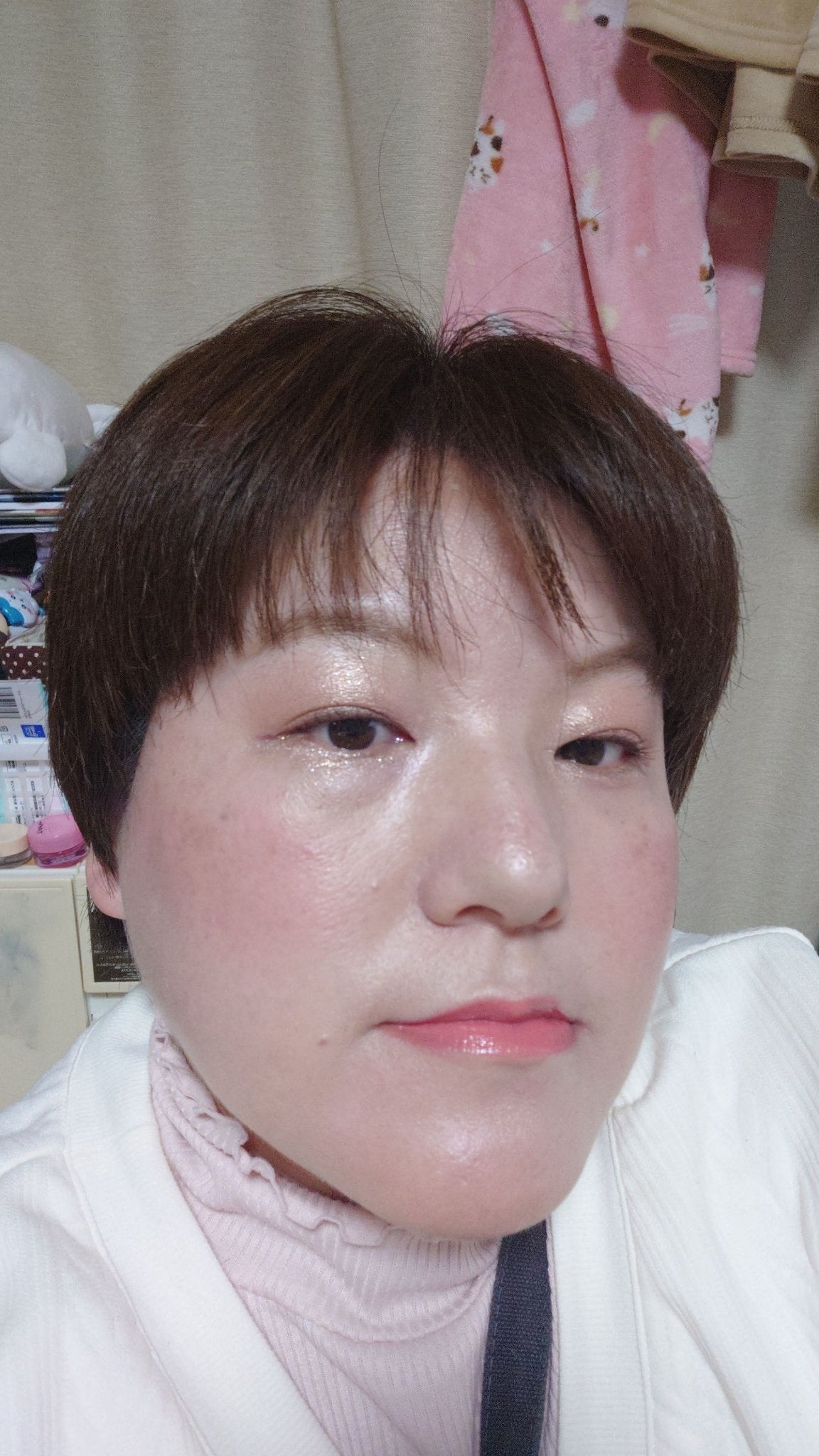 犬姫ぽち on LIPS 「#ケイト デザイニングブラウンアイズEX-1スプリングブラウン..」(6枚目)