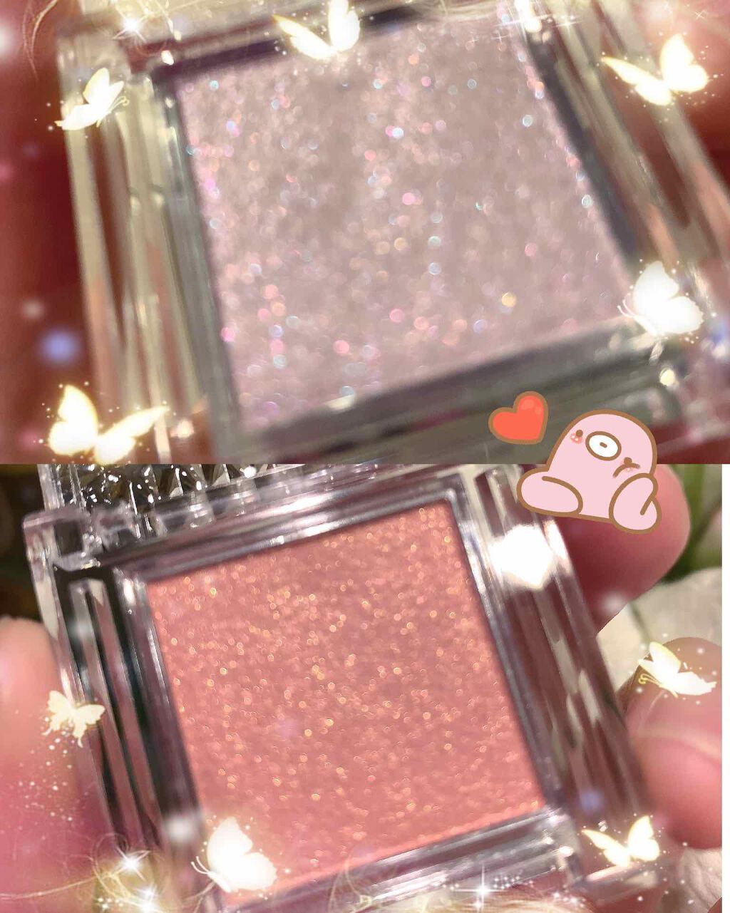 ☆ on LIPS 「#セザンヌ#透け感#ラメアイシャドウ(ง˃̀ꄃ˂́)۶✨✨✨✨..」(3枚目)