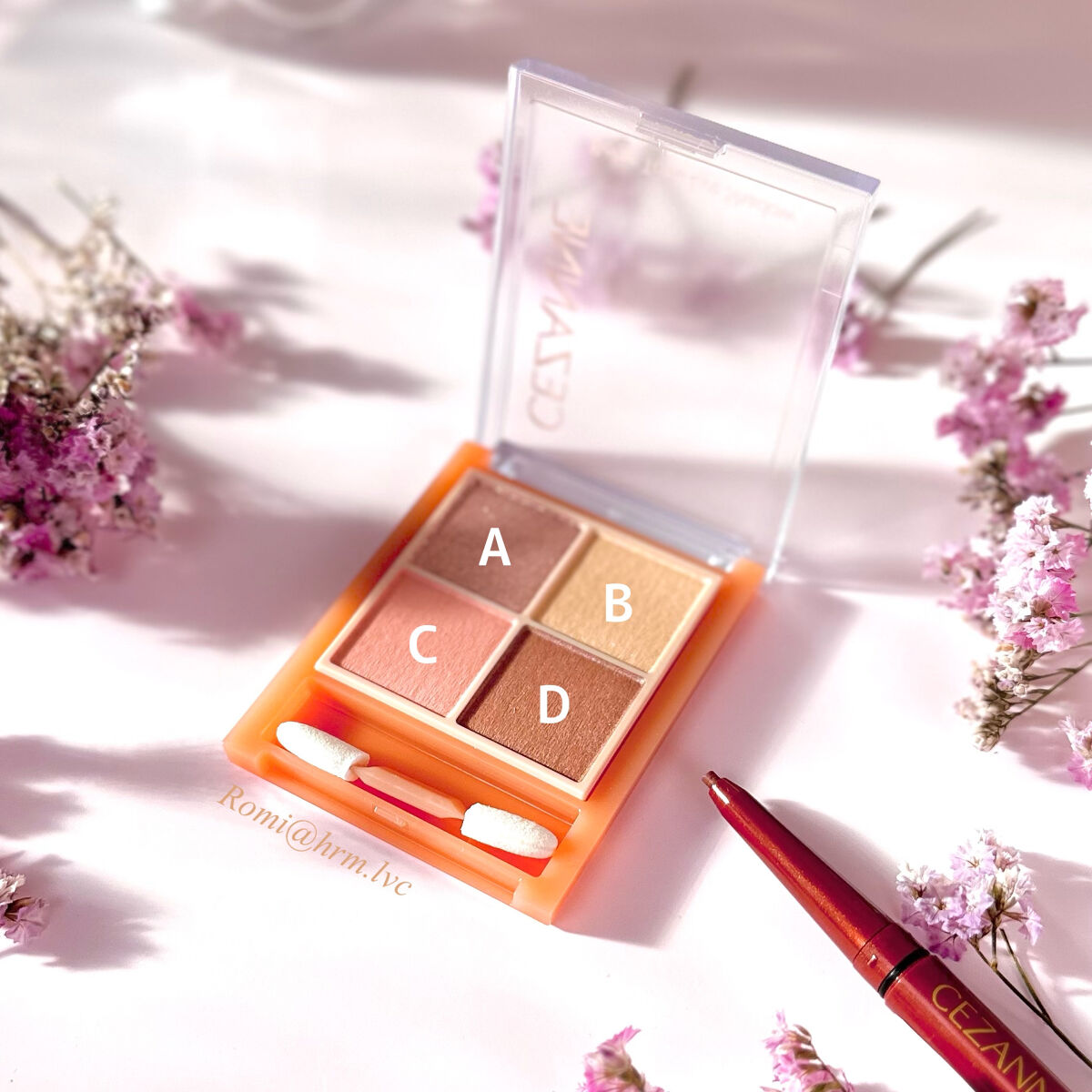 ベージュトーンアイシャドウ/CEZANNE/アイシャドウパレットを使ったクチコミ（2枚目）