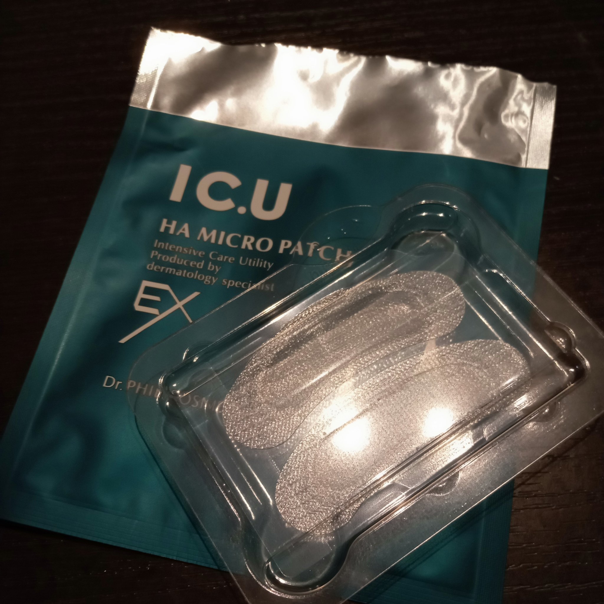 フィルナチュラント IC.U  HA  マイクロパッチ/ドクターフィルコスメティクス/シートマスク・パックを使ったクチコミ（2枚目）