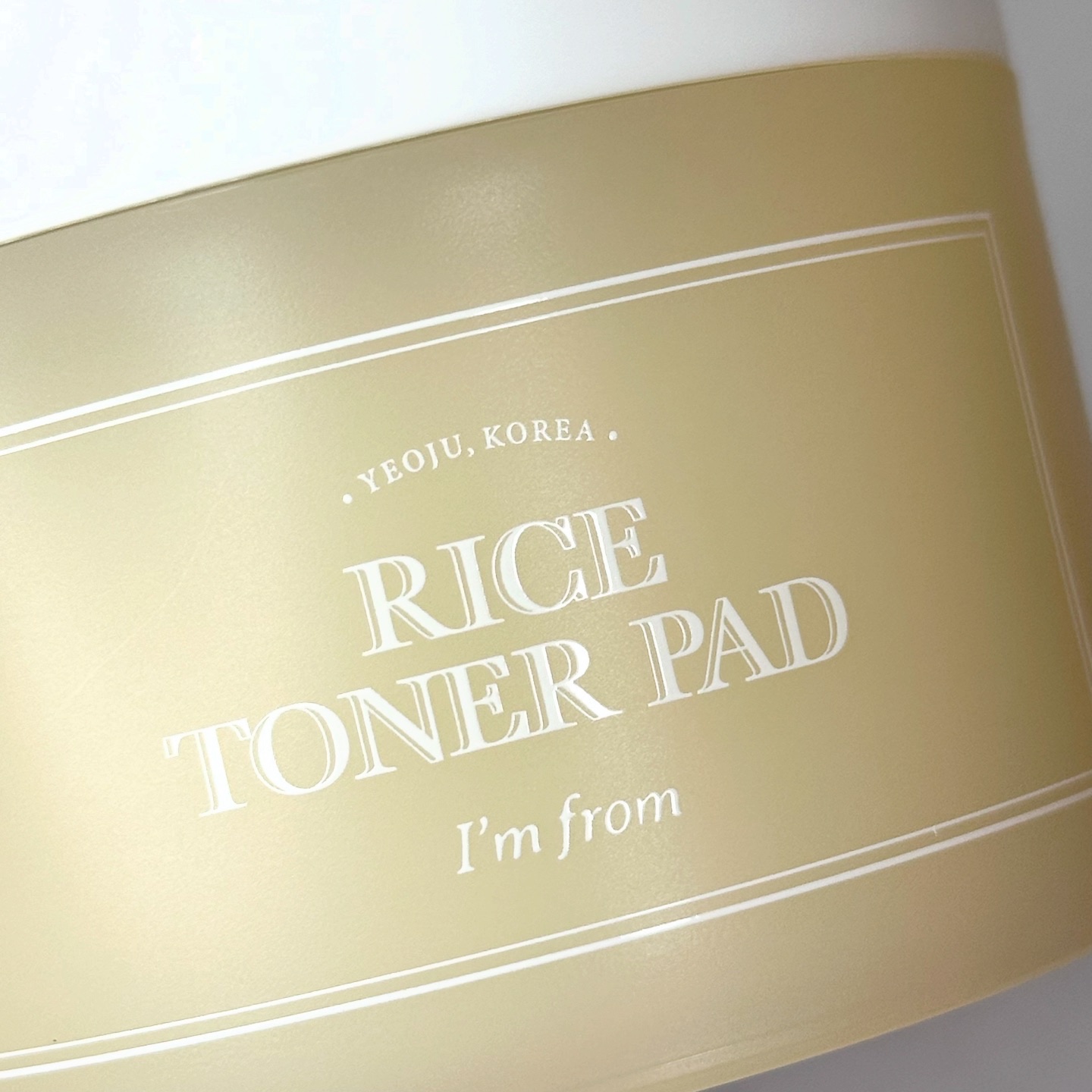 ライストナーパッド/I'm from/トナーパッドを使ったクチコミ（2枚目）