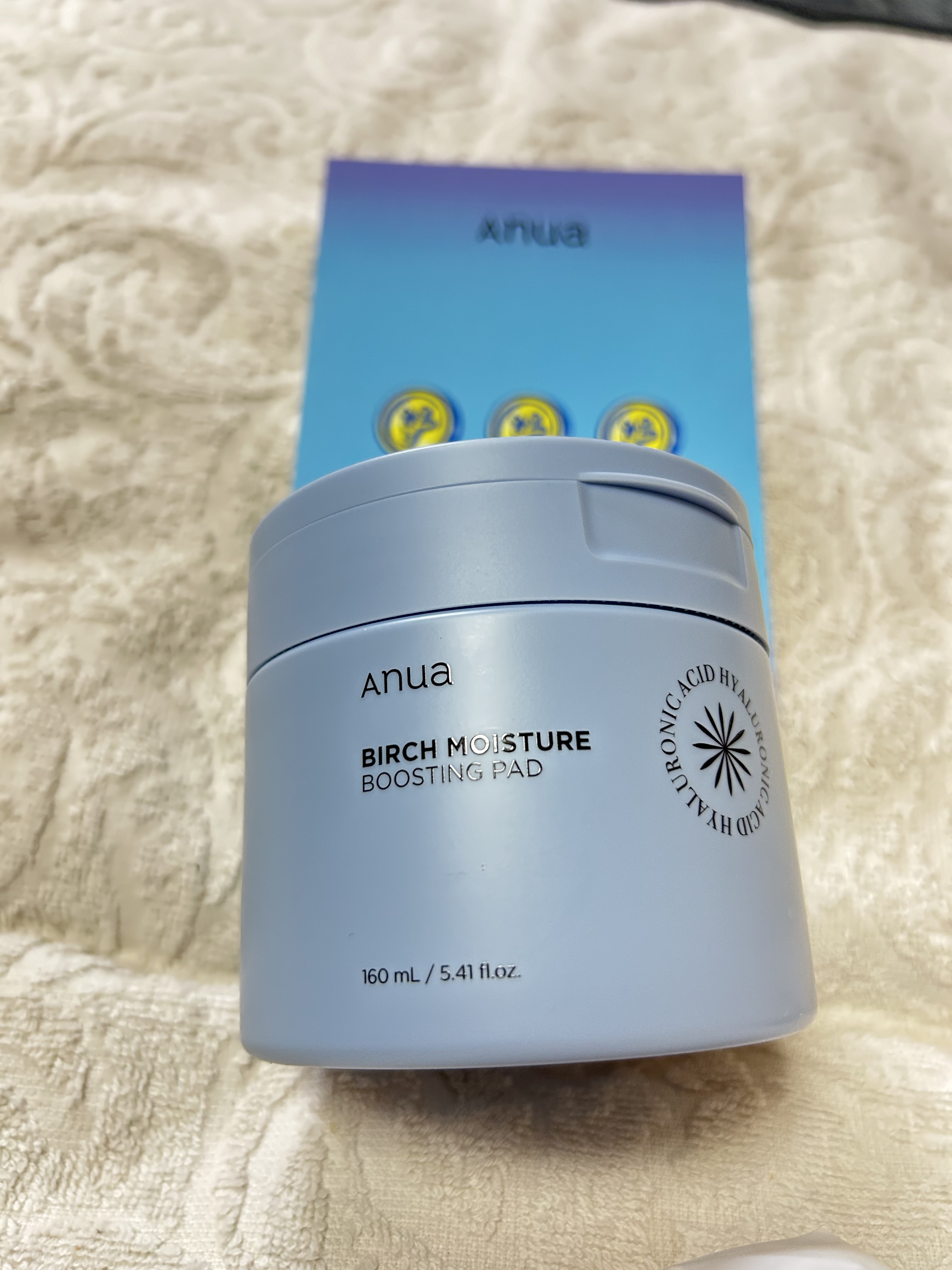 シラカバ 水分 ブースティング パッド/Anua/トナーパッドを使ったクチコミ（1枚目）
