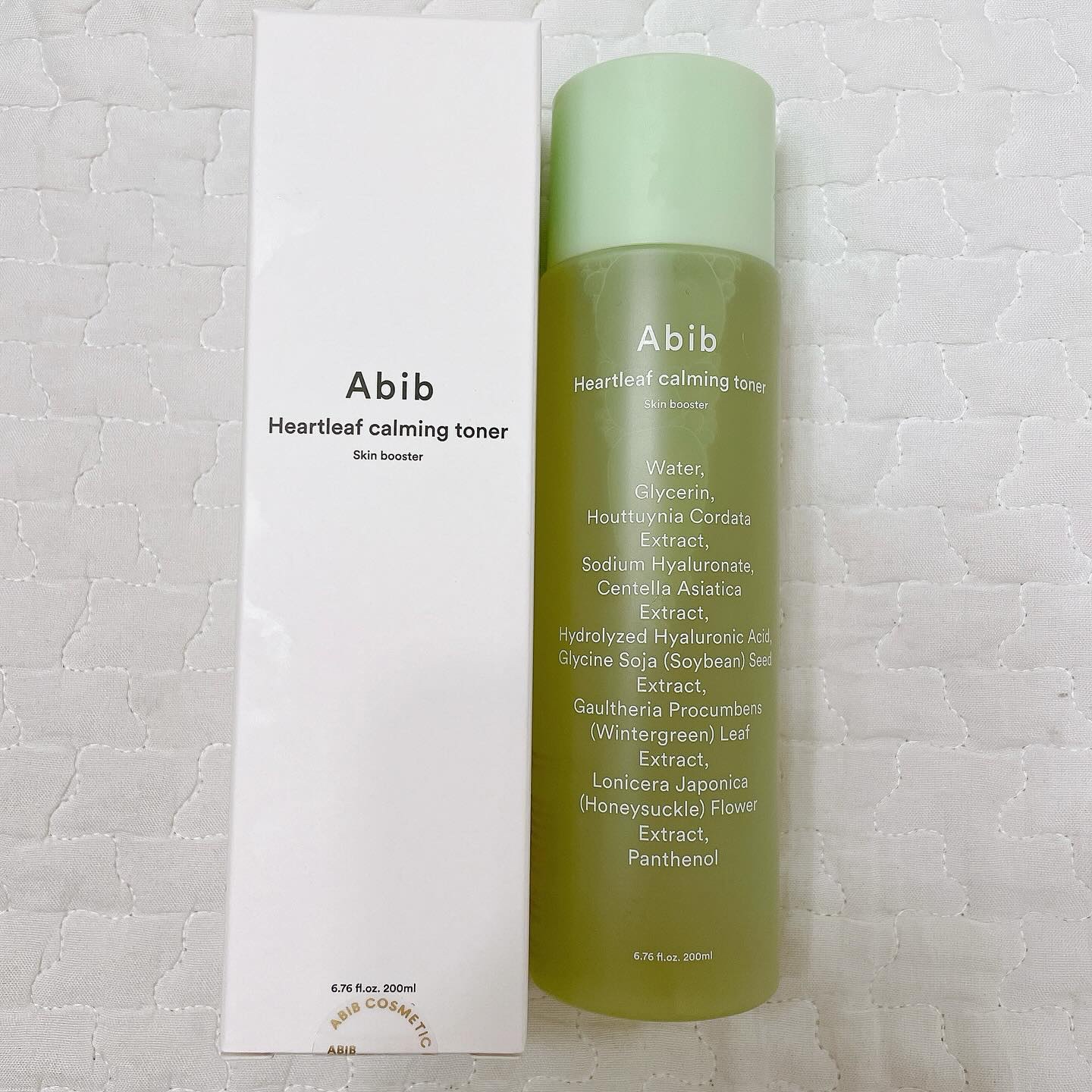 ドクダミカーミングトナー スキンブースター/Abib /ブースター・導入液を使ったクチコミ（1枚目）