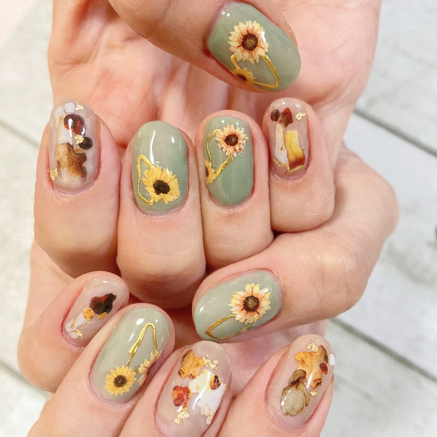 ジェルネイル(ライト対応)/セリア/ジェルネイルを使ったクチコミ(7枚目)