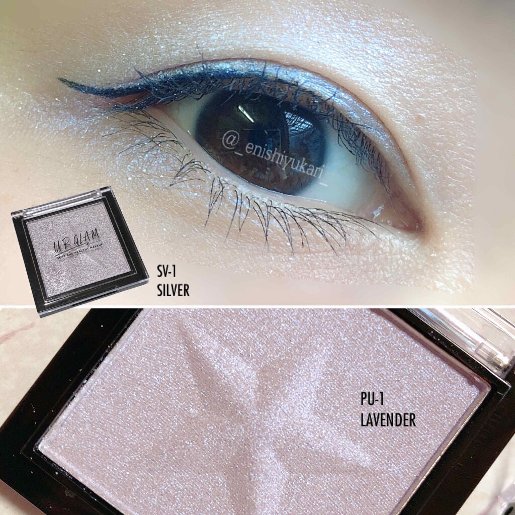 UR GLAM BRIGHTNING POWDER/U R GLAM/パウダーハイライトを使ったクチコミ(3枚目)