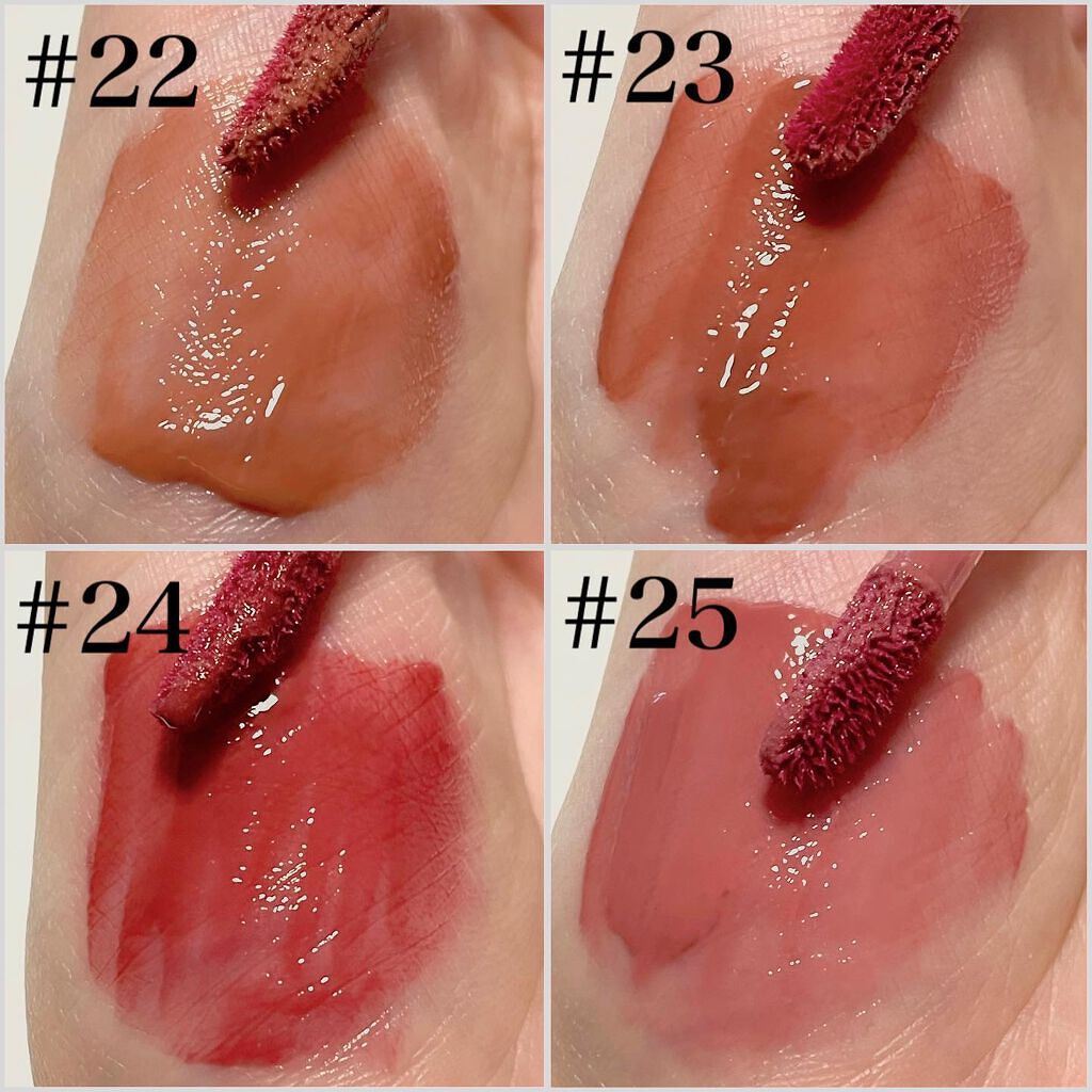 ジューシーラスティングティント/rom&nd/リップティントを使ったクチコミ(7枚目)