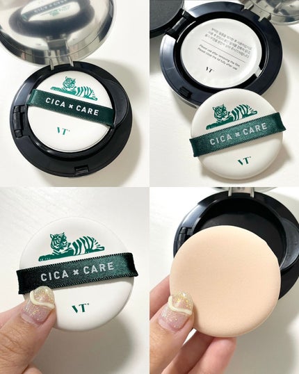 CICA エアリーフィットカバークッション/VT/クッションファンデーションを使ったクチコミ(3枚目)