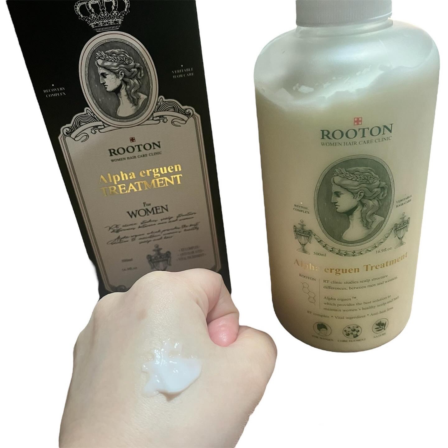 アルファエルゲンンシャンプー/トリートメント トリートメント 500ml/ROOTON/市販シャンプーを使ったクチコミ（3枚目）