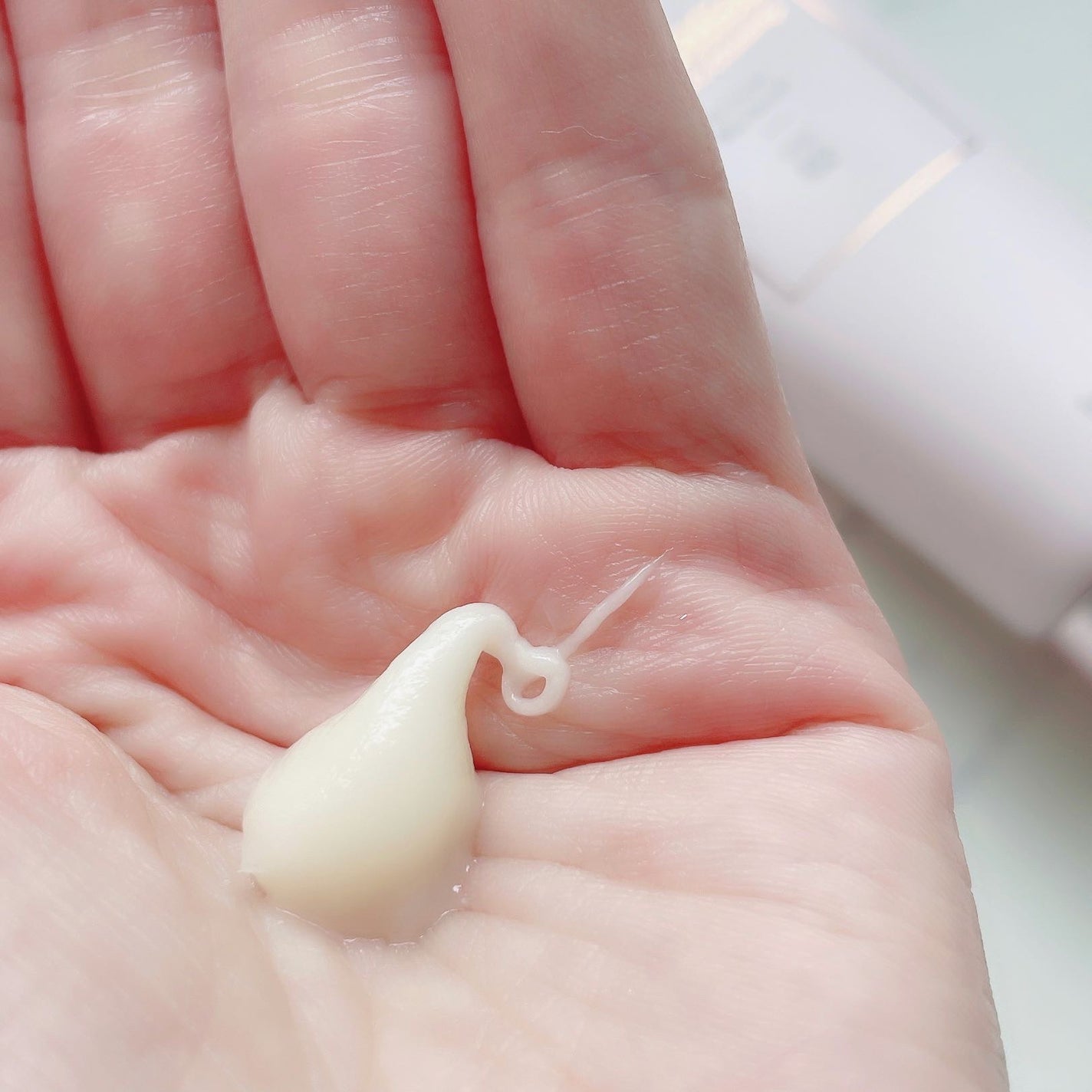 とぅるんて シルキースムース/MieuMieu/洗い流すヘアトリートメントを使ったクチコミ(2枚目)