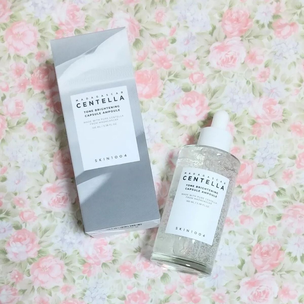 トーンブライトニング カプセルアンプル/SKIN1004/美容液を使ったクチコミ(1枚目)