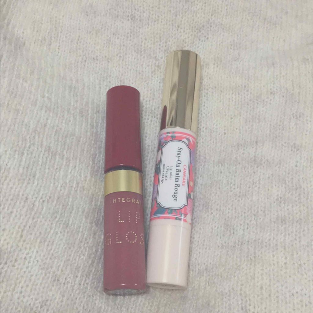 ジューシーバームグロス/インテグレート/リップグロスを使ったクチコミ（2枚目）