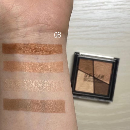 UR GLAM VELVET EYE COLOR PALETTE/U R GLAM/アイシャドウパレットを使ったクチコミ(5枚目)