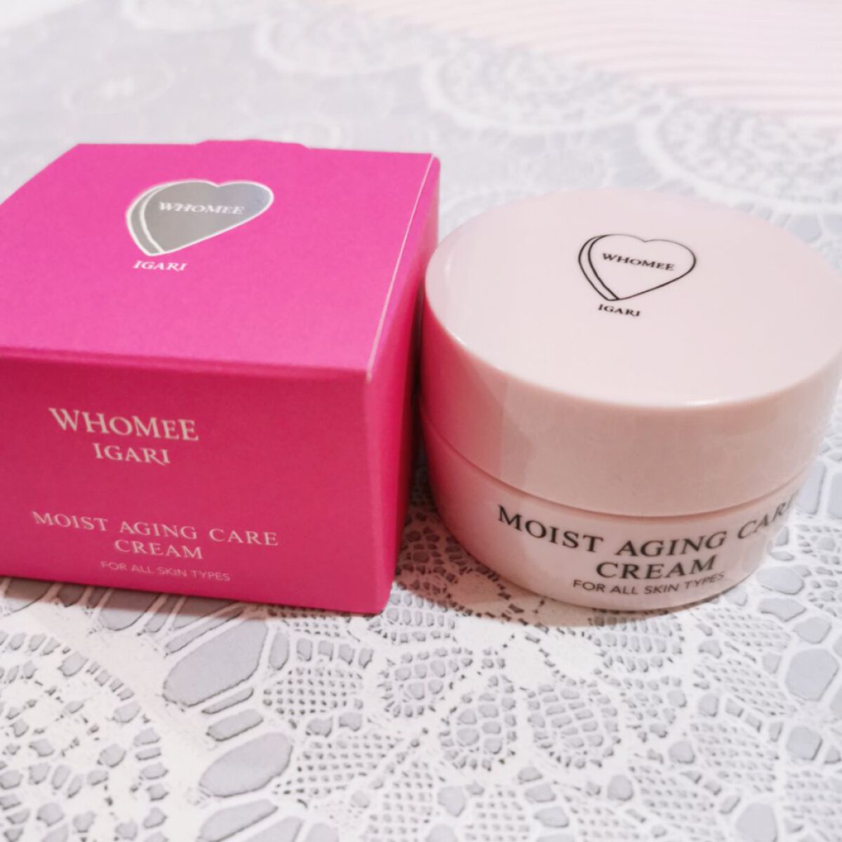 モイストエイジングケアクリーム/WHOMEE/フェイスクリームを使ったクチコミ（1枚目）