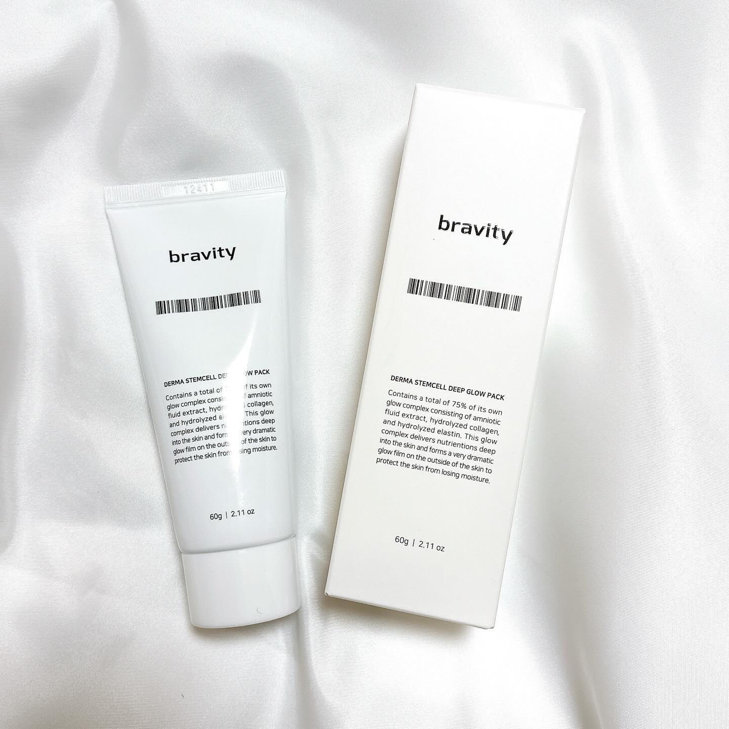 STEMCELL DEEP GLOW PACK/bravity/シートマスク・パックを使ったクチコミ（2枚目）