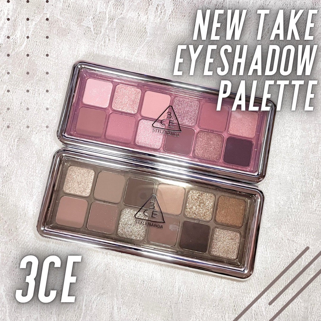 3CE ニューテイク アイシャドウパレット/3CE/アイシャドウパレットを使ったクチコミ(1枚目)