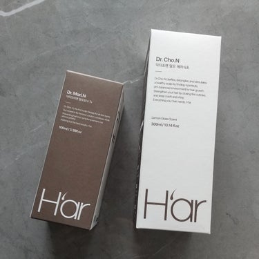 H'ar Dr.Cho Nのクチコミ「頭皮・毛髪の悩み専用ブランド「H’ar」
今回はこの2点を送っていただきました。

【 Dr......」（2枚目）