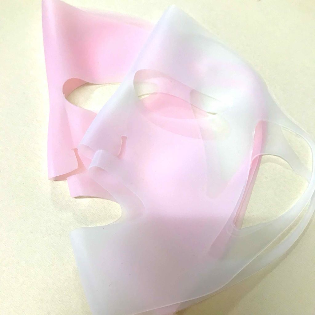 シリコーン潤マスク 3D/DAISO/その他スキンケアグッズを使ったクチコミ(1枚目)