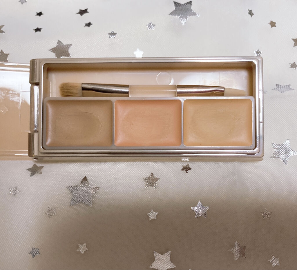 サイレントカバー コンシーラー/excel/パレットコンシーラーを使ったクチコミ（2枚目）