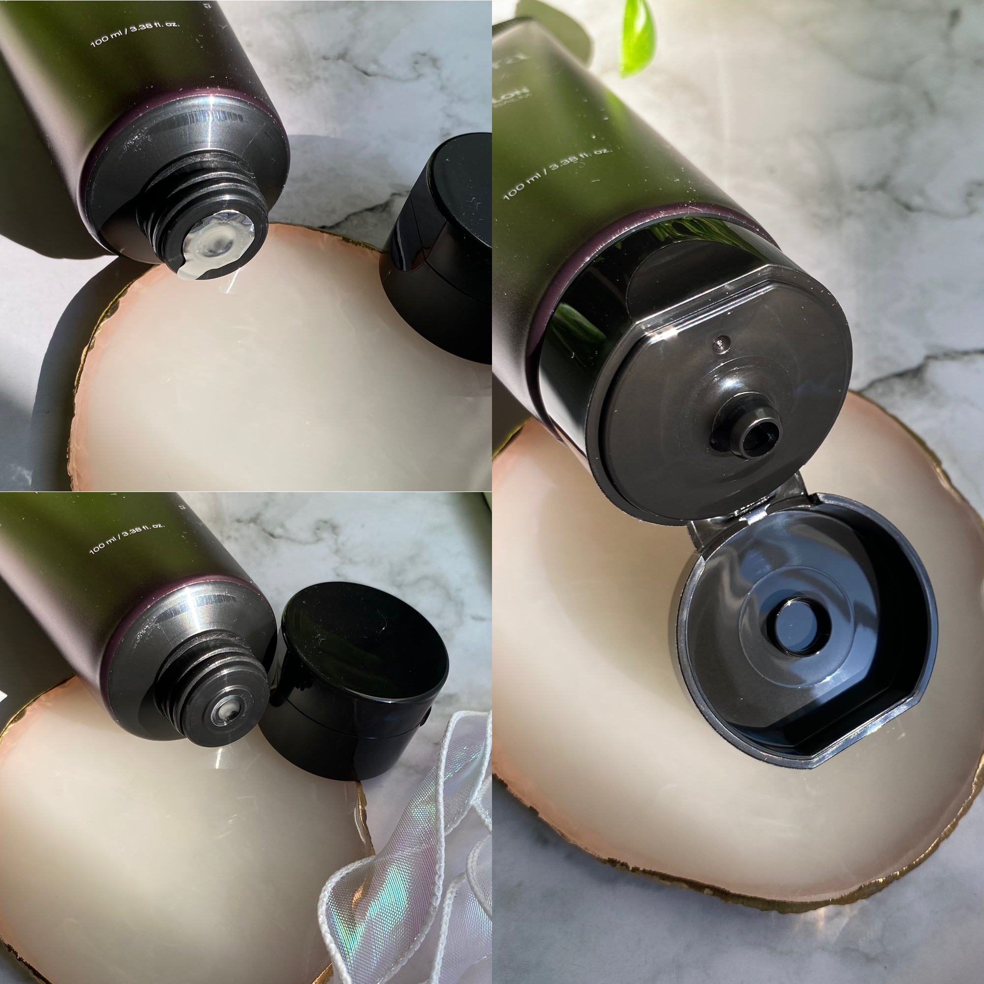 SARANARA パフュームノンウォッシュヘアパックのクチコミ「＼ドライヤー後ツヤ髪サラサラ／

✼••┈┈••✼••┈┈••✼••┈┈••✼••┈┈••✼
.....」（3枚目）