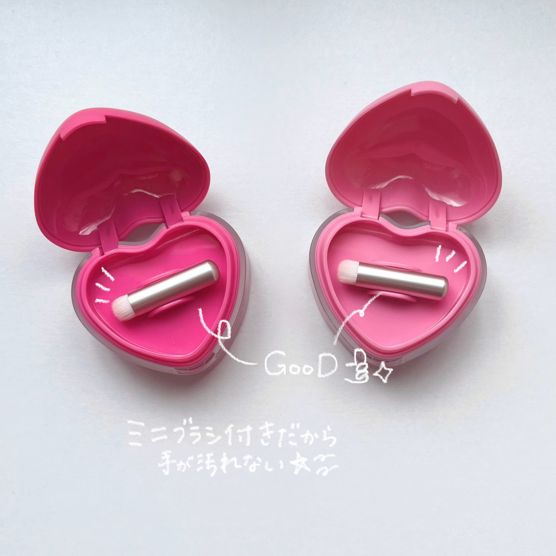 スフレカラーポット/dasique/口紅を使ったクチコミ（3枚目）