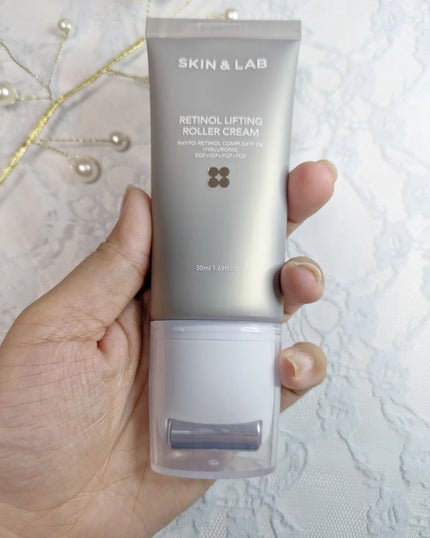 レチノールリフティングローラークリーム/SKIN&LAB/フェイスクリームを使ったクチコミ(2枚目)