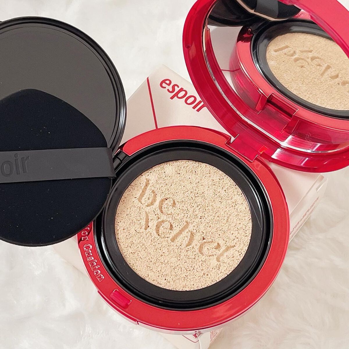 プロテーラービーベルベットカバークッション/espoir/クッションファンデーションを使ったクチコミ(6枚目)