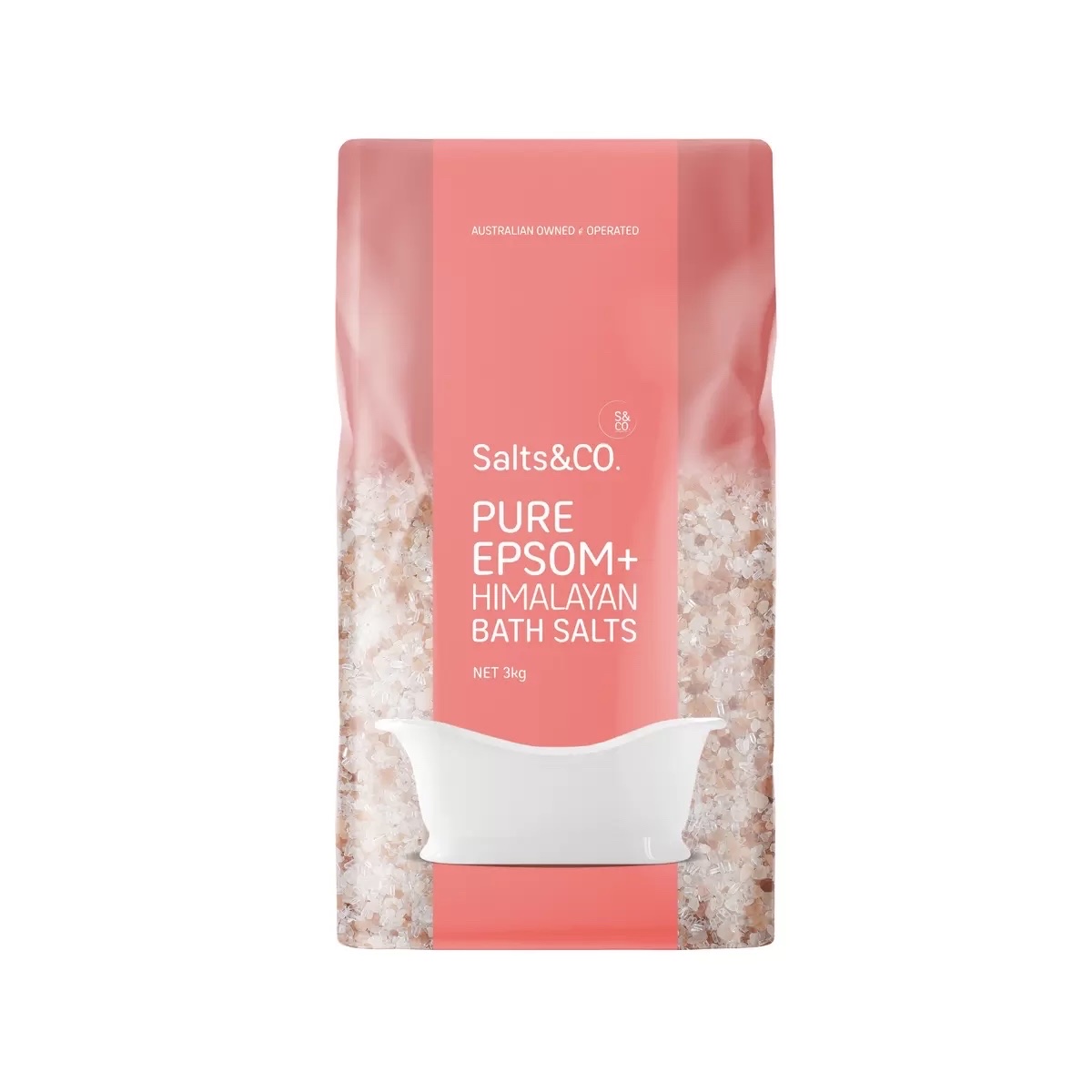 PURE EPSOM+HIMALAYAN BATHSALTS /Salts&CO./無機塩系入浴剤を使ったクチコミ（1枚目）