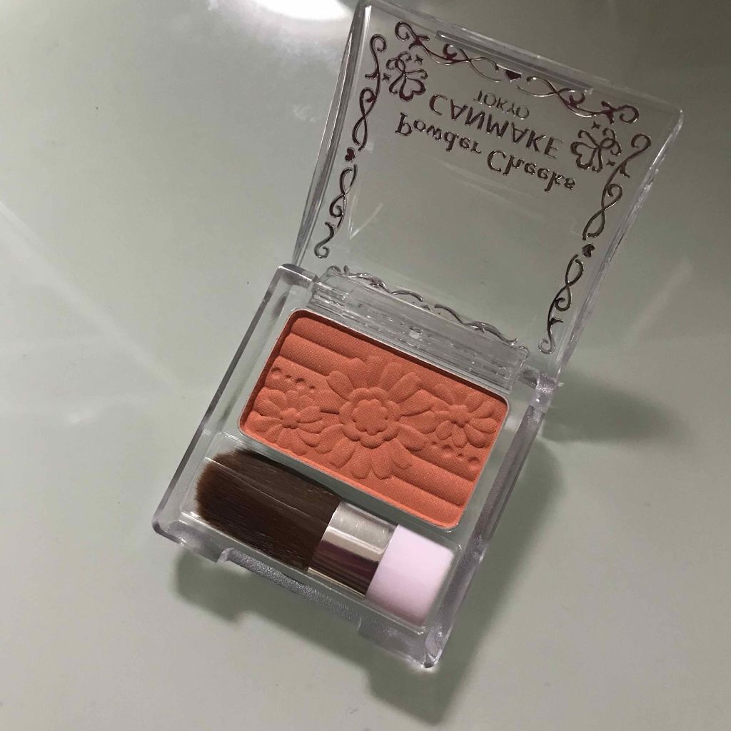 【旧品】パウダーチークス/キャンメイク/パウダーチークを使ったクチコミ(2枚目)