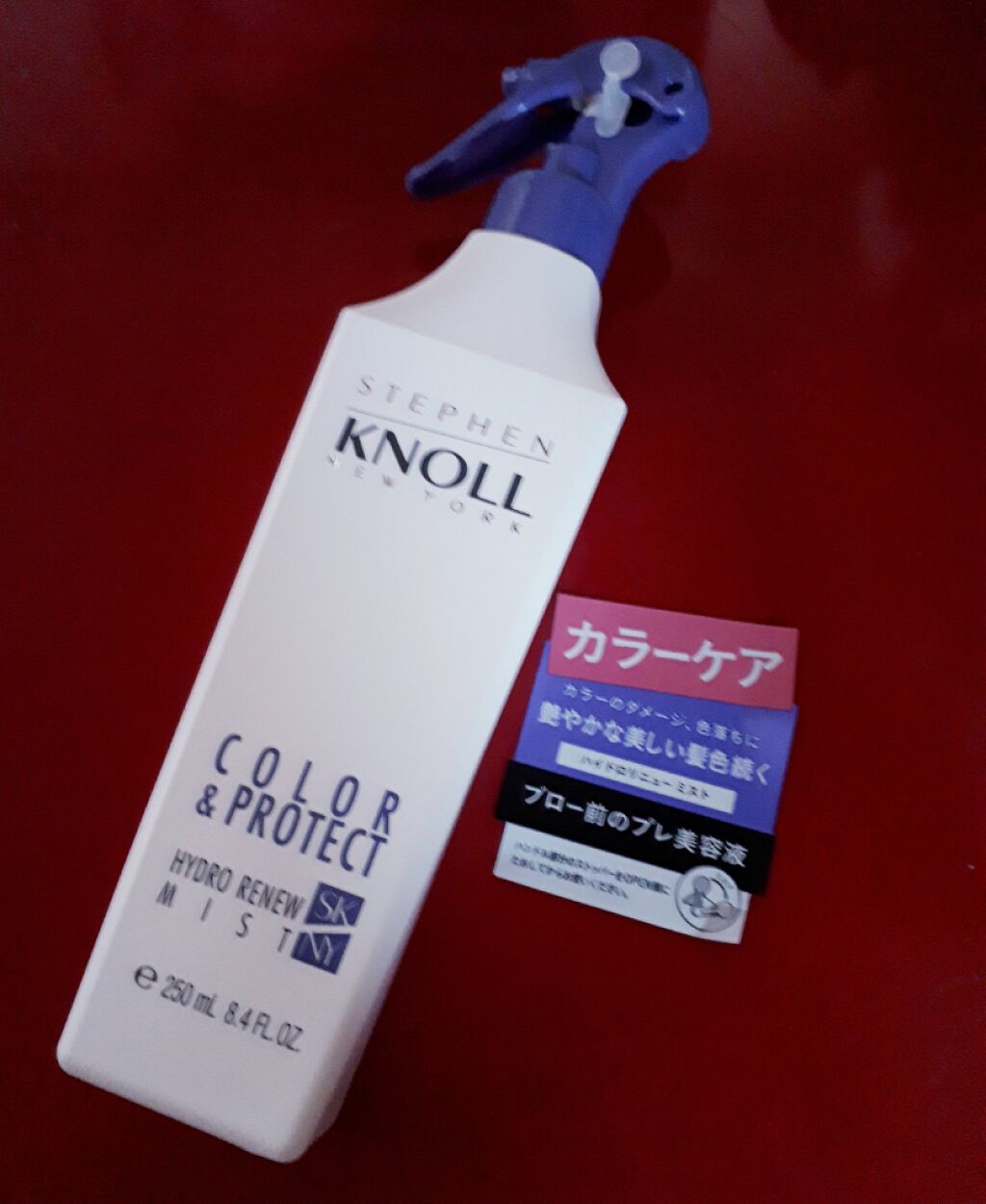 ハイドロリニュー ミスト カラープロテクト/スティーブンノル ニューヨーク/プレスタイリング・寝ぐせ直しを使ったクチコミ(1枚目)