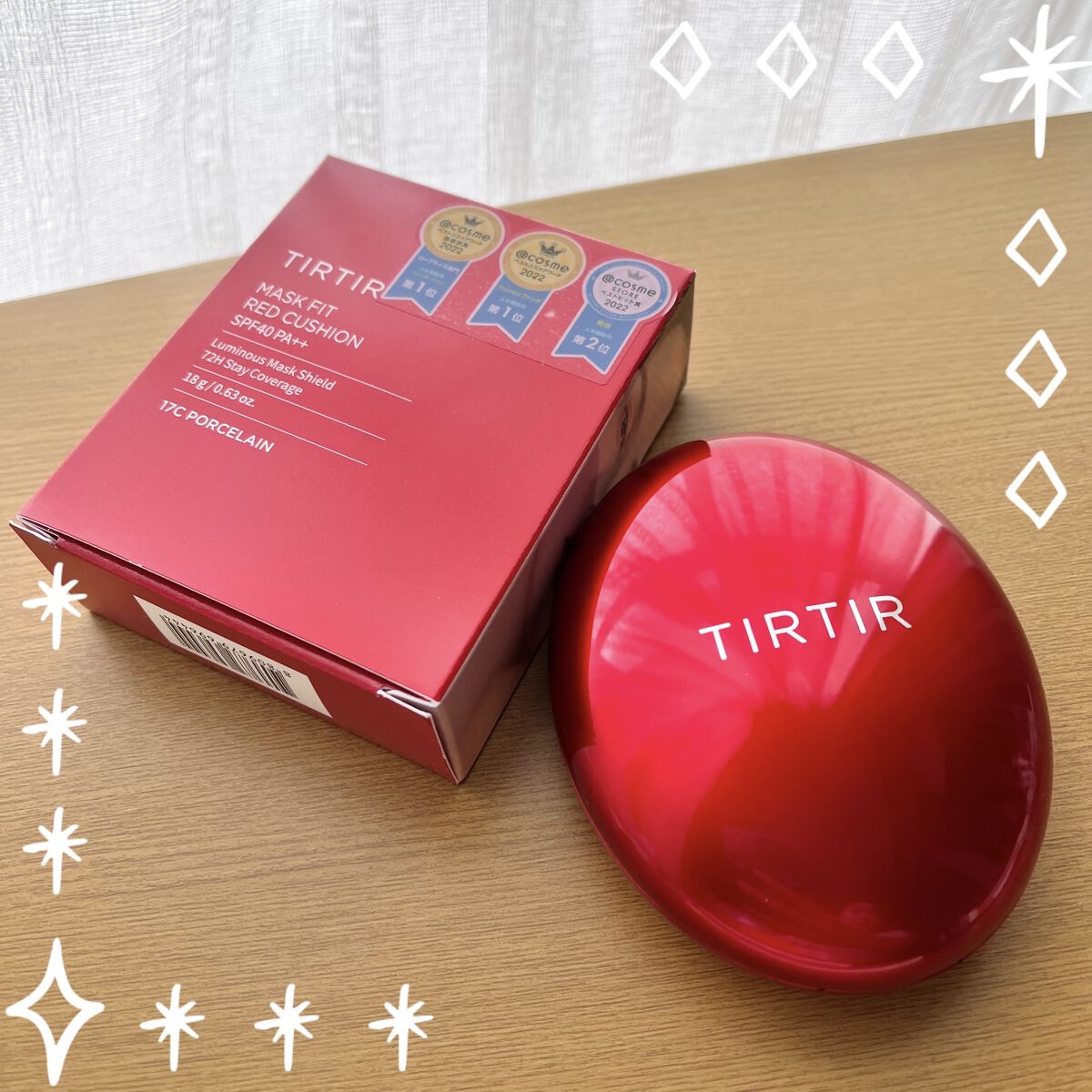 マスク フィット レッド クッション/TIRTIR(ティルティル)/クッションファンデーションを使ったクチコミ（1枚目）