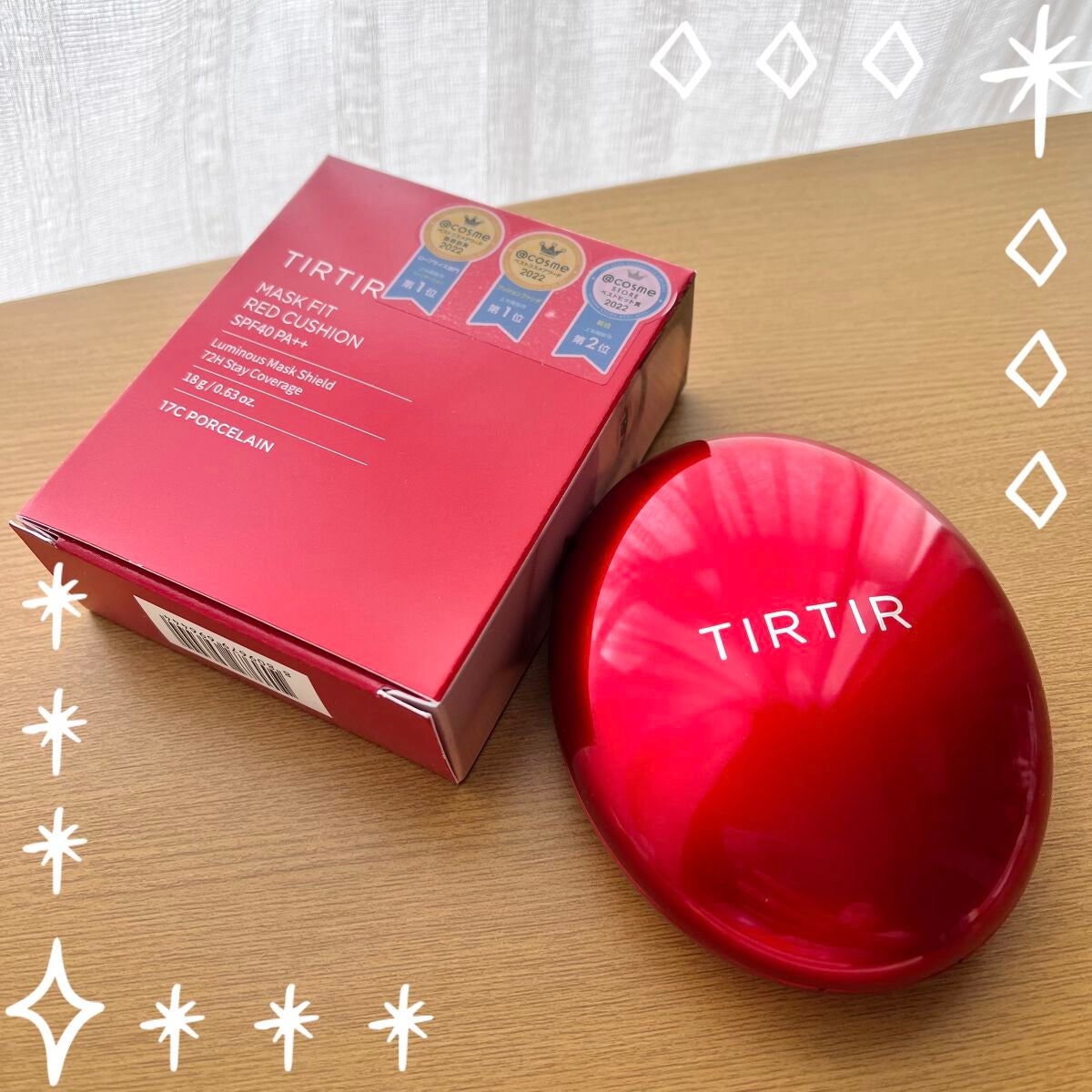 マスク フィット レッド クッション/TIRTIR(ティルティル)/クッションファンデーションを使ったクチコミ(1枚目)
